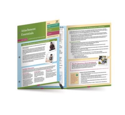 Cover for Cozolino, Louis (Pepperdine University) · Attachment Essentials: A Mental Health Quick Reference Guide - Norton Series on Interpersonal Neurobiology (Løsblad) (2022)