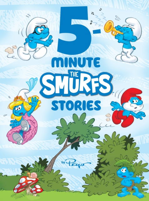 Cover for Peyo · 5-Minute Smurfs Stories (Innbunden bok) (2025)