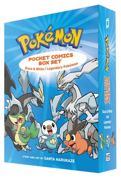 Cover for Santa Harukaze · Pokemon Pocket Comics Box Set: Black &amp; White / Legendary Pokemon - Pokemon Pocket Comics Box Set (Paperback Book) (2016)