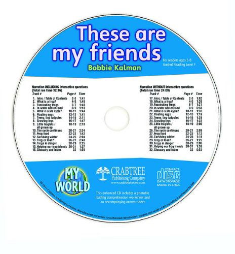 Cover for Bobbie Kalman · These Are My Friends (My World) (Audiobook (CD)) (2011)