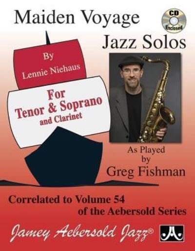 Cover for Lennie Niehaus · Maiden Voyage Jazz Solos (Book) (2015)