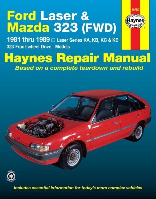 Cover for Haynes Publishing · Laser &amp; Mazda 323 81-89 (Paperback Book) (2018)
