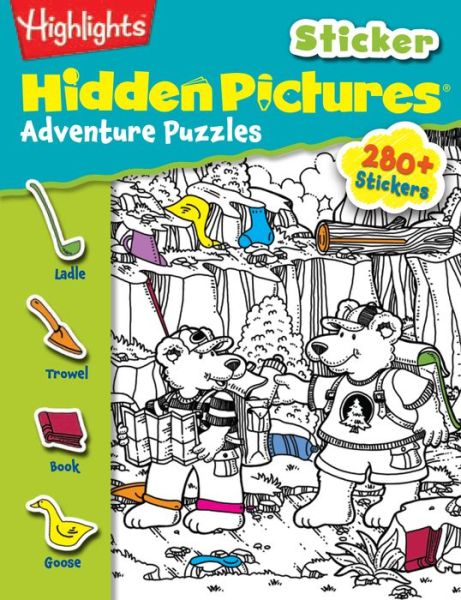 Cover for Highlights for Children · Adventure Sticker Puzzles - Highlights Sticker Hidden Pictures (Paperback Book) [Act Csm St edition] (2013)