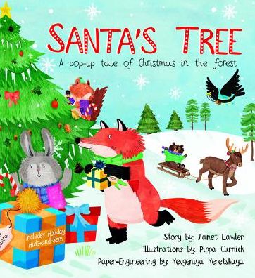 Cover for Janet Lawler · Santa's Tree: A pop-up tale of Christmas in the forest (Hardcover Book) (2015)