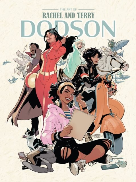 Cover for Art of Rachel and Terry Dodson (Paperback Book) (2024)