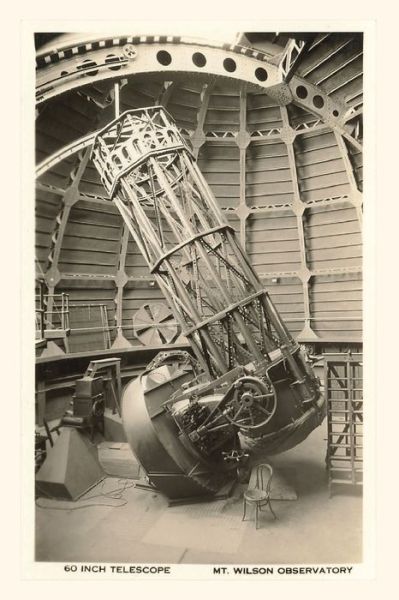 Cover for Found Image Press · Vintage Journal Mt. Wilson Observatory Telescope (Book) (2022)