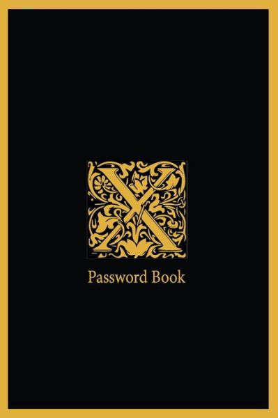 Cover for Rebecca Jones · X Password Book (Paperback Book) (2019)