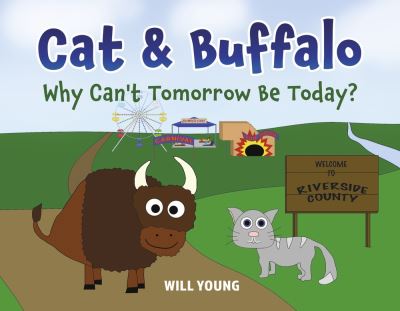 Cover for Will Young · Cat and Buffalo (Book) (2023)