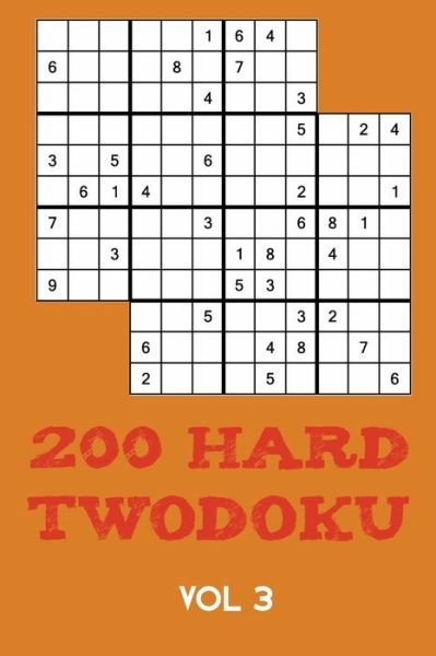 Cover for Tewebook Twodoku Puzzle · 200 Hard Twodoku Vol 3 (Pocketbok) (2019)
