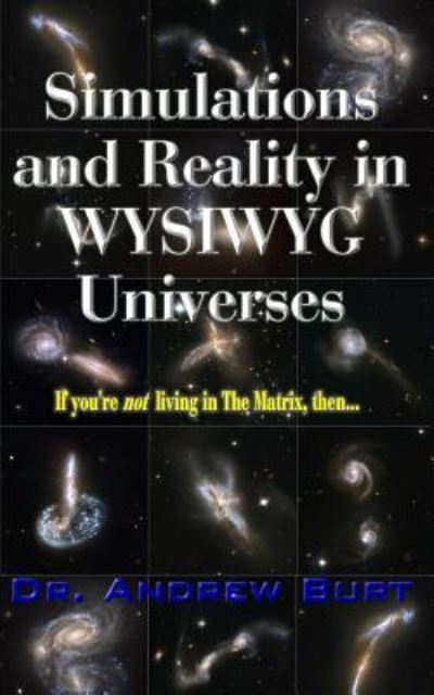 Cover for Andrew Burt · Simulations and Reality in WYSIWYG Universes (Taschenbuch) (2018)