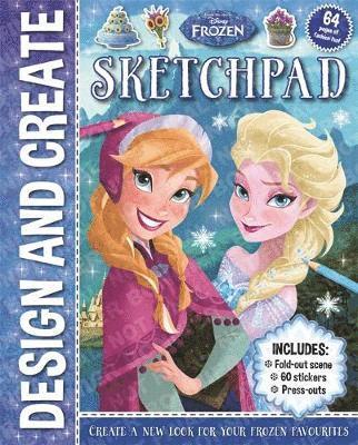 Cover for Igloo Books · Disney Frozen Design And Create Sketchpad (Paperback Book) (2019)