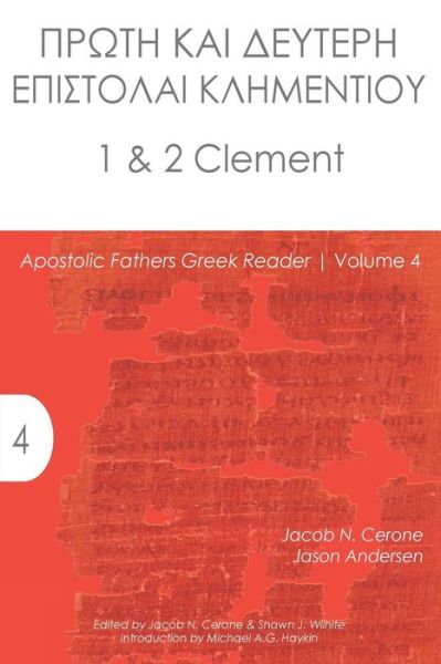 Cover for Jacob N. Cerone · 1-2 Clement (Paperback Book) (2018)