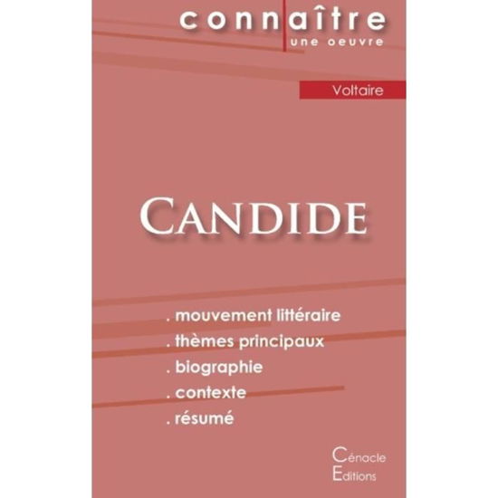 Fiche de lecture Candide de Voltaire (Analyse litteraire de reference et resume complet) - Voltaire - Livros - Les Editions Du Cenacle - 9782367886640 - 27 de outubro de 2022