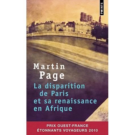 Cover for Martin Page · Disparition de Paris Et Sa Renaissance En Afrique (la) (Paperback Book) (2011)