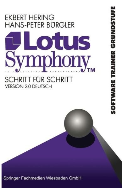 Cover for Ekbert Hering · Lotus Symphony Schritt Fur Schritt: Version 2.0 Deutsch (Paperback Bog) [2nd 2. Aufl. 1989 edition] (1989)