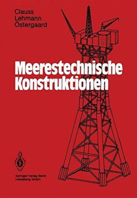 Cover for Gunther Clauss · Meerestechnische Konstruktionen (Hardcover Book) (1988)