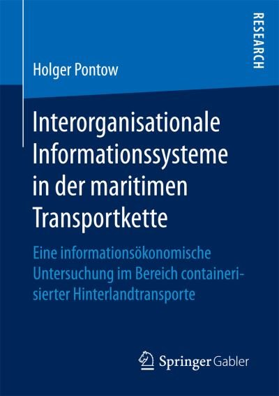 Cover for Pontow · Interorganisationale Information (Buch) (2017)