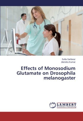 Cover for Jitendra Kumar · Effects of Monosodium Glutamate on Drosophila Melanogaster (Paperback Book) (2014)