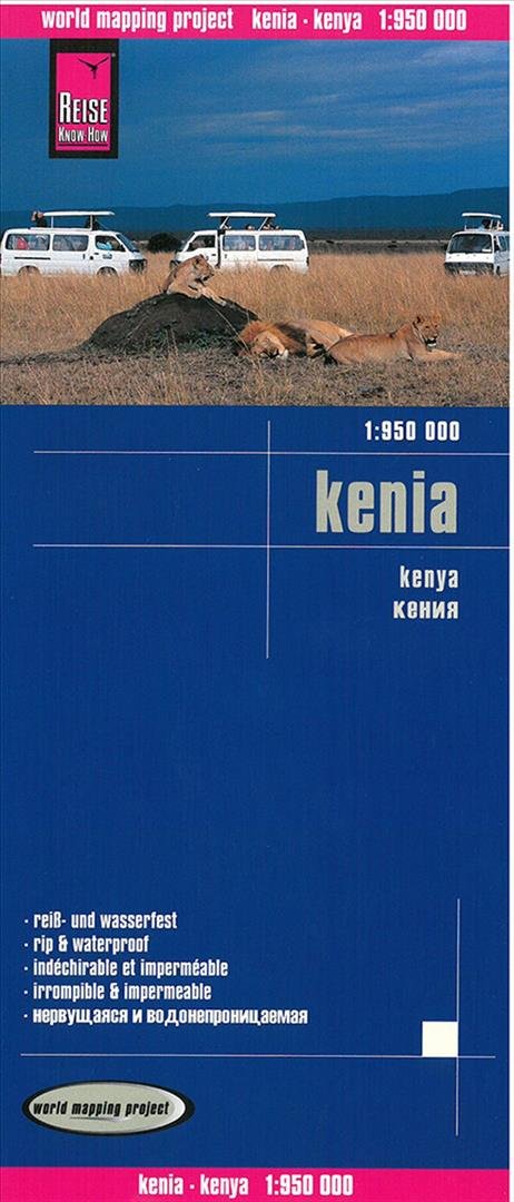 Cover for Reise Know-How · Kenya (1:950.000) (Map) (2020)