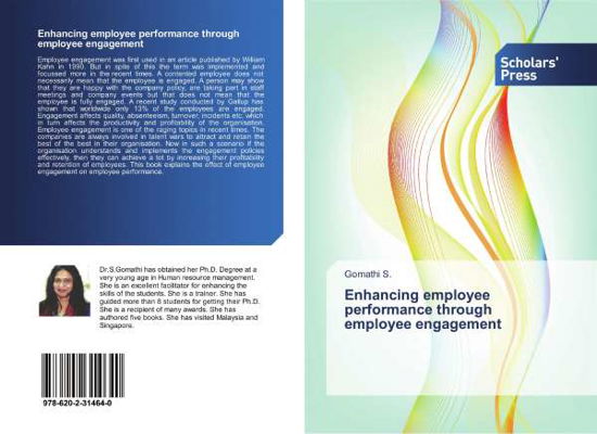 Cover for S. · Enhancing employee performance throu (Bok)