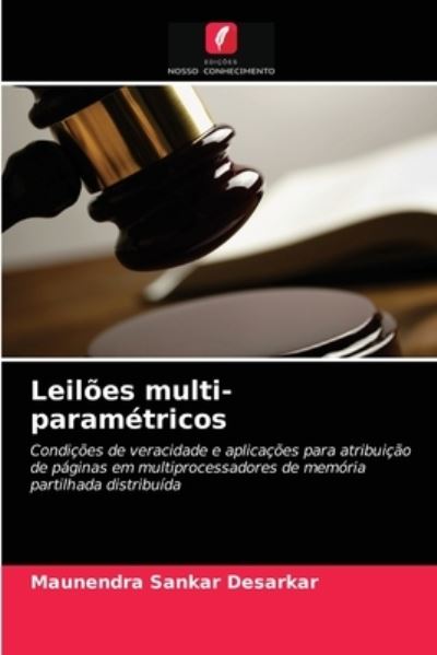 Cover for Maunendra Sankar Desarkar · Leiloes multi-parametricos (Pocketbok) (2021)