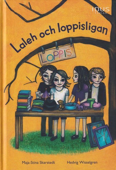 Cover for Maja-Stina Skarstedt · Laleh och loppisligan (Innbunden bok) (2021)