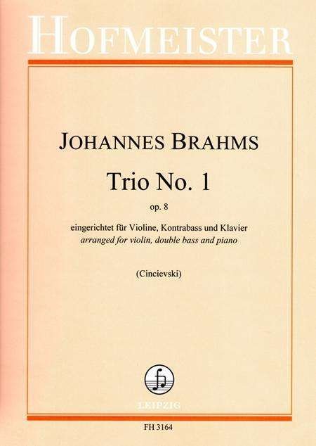 Cover for Brahms · Trio No. 1, eingerichtet für Vio (Bok)