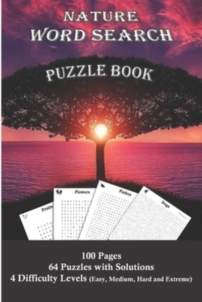 Nature Word Search Puzzle Book - Gk Publishing - Bøger - Independently Published - 9798551527640 - 22. oktober 2020