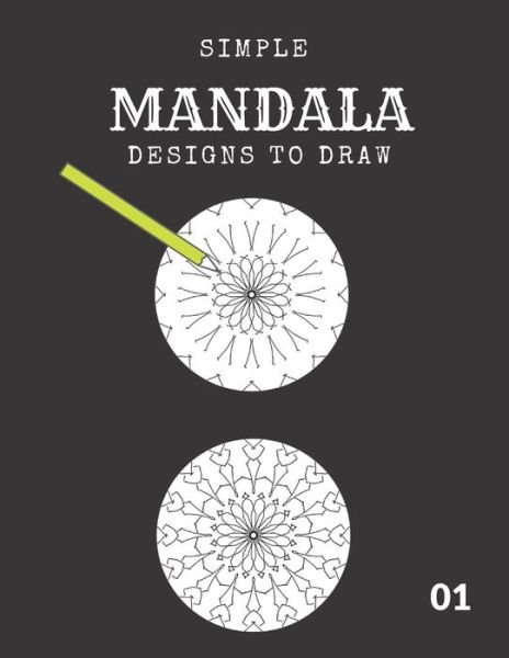 Cover for Anzit Graph · Simple MANDALA designs to draw (Taschenbuch) (2020)
