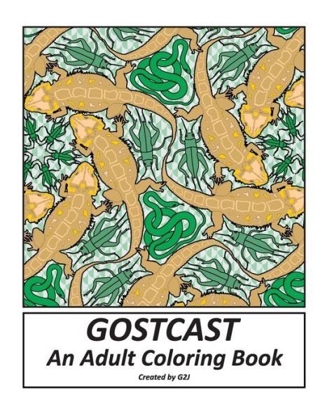 Cover for G2j Publishing · Gostcast An Adult Coloring Book (Paperback Bog) (2020)