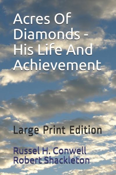 Cover for Robert Shackleton · Acres Of Diamonds - His Life And Achievement (Paperback Book) (2020)