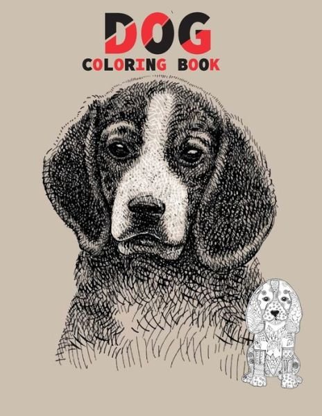 Cover for Ruhul Amin · Dog Coloring Book (Paperback Book) (2020)