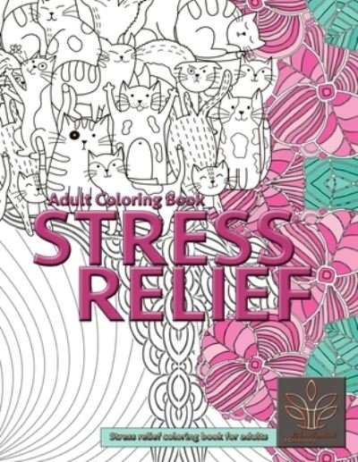 Cover for Enjoyable Harmony · STRESS RELIEF Adult Coloring Book Adult coloring (Paperback Book) (2021)