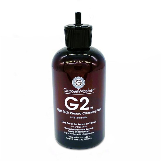 GrooveWasher G2 Fluid-8 oz Refill Bottle - GrooveWasher - Merchandise -  - 9950099089640 - December 1, 2021