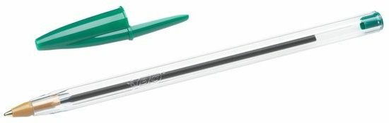 Cover for Bic · Bic - Bic Cristal Ball Pen Medium 1.0mm Green Pk50 (MERCH)