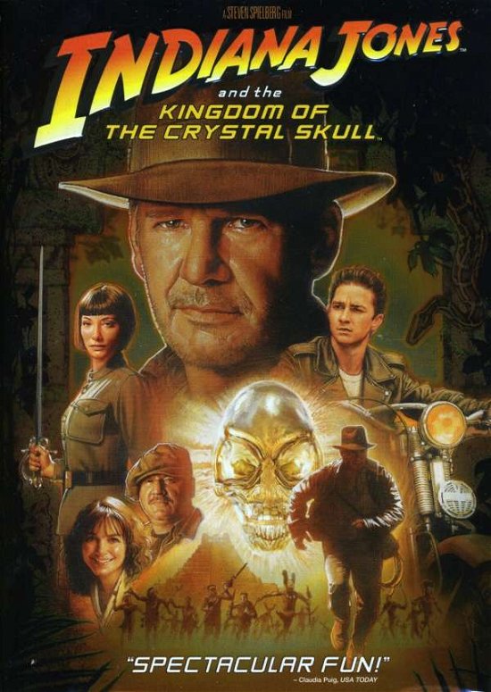 Cover for Indiana Jones &amp; the Kingdom of the Crystal Skull (DVD) (2008)