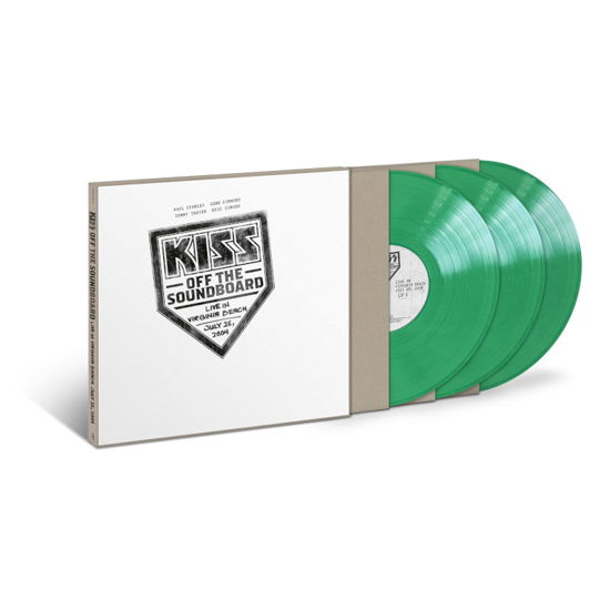 Kiss · Off The Soundboard - Live In Virginia (LP) [Limited Green Vinyl edition] (2022)