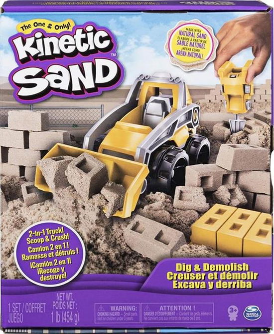 Cover for Kinetic Sand · Kinetic Sand Dig n Demolish (Toys)