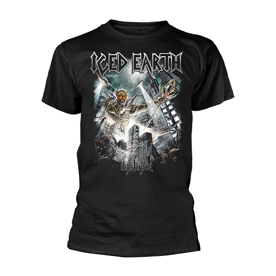 Cover for Iced Earth · Dystopia (T-shirt) [size M] (2022)