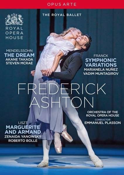Cover for Royal Ballet / Plasson · Frederick Ashton: The Dream / Symphonic Variations / Marguerite And Armand (DVD) (2018)