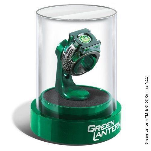 Green Lantern Movie Replik 1/1 Hal Jordan´s Ring - Green Lantern - Merchandise -  - 0812370015641 - April 22, 2015