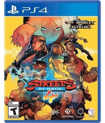 Cover for Merge Games · Streets of Rage 4 (PS4)