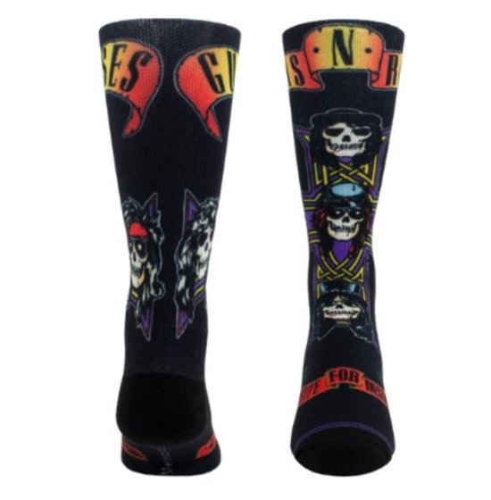 Guns N Roses Appetite Cross Socks (One Size) - Gun N Roses - Merchandise - GUN N ROSES - 0841657004641 - 30. april 2024