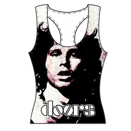 The Doors Ladies Vest T-Shirt: Morrison Oversize - The Doors - Merchandise - Bravado - 2121210213641 - 