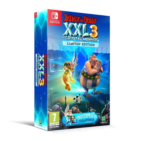 Cover for Microids · Asterix &amp; Obelix XXL3 - The Crystal Menhir - Limited Edition (SWITCH) (2019)