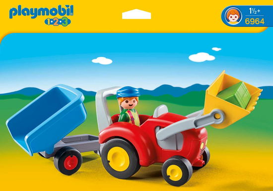 Cover for Playmobil · Playmobil 123 6964 Boer Met Tractor (Leketøy) (2017)