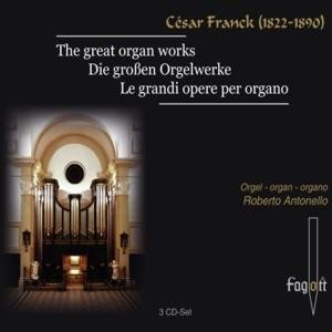 Cover for Roberto Antonello · Franck Great Organ Works (CD) (2013)