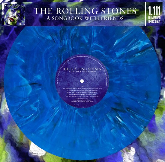 Cover for The Rolling Stones · A Songbook With Friends/+ Hardcover Notebook (blue lp) (LP) [Limited edition] (2019)