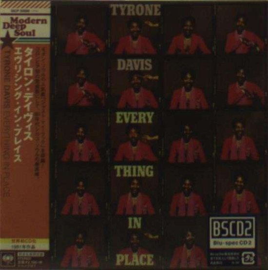 Cover for Tyrone Davis · Everything in Place (CD) (2014)