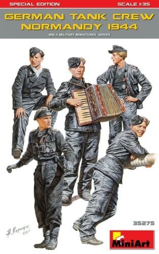 Cover for MiniArt · German Tank Crew (normandy 1944)special Edition (1:35) (Legetøj)